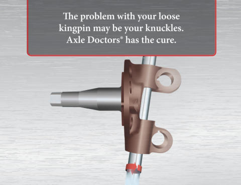 The problem with your loose kingpin may be your knuckles. Axle Doctors has the cure